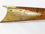 CLARION COUNTY, PENNSYLVANIA LONG RIFLE by JOHN ISRAEL BEST .45 Caliber Striped Maple PENNSYLVANIA Long Rifle! - 9 of 23