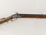 CLARION COUNTY, PENNSYLVANIA LONG RIFLE by JOHN ISRAEL BEST .45 Caliber Striped Maple PENNSYLVANIA Long Rifle! - 1 of 23