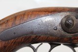 Brace of FRENCH Antique LARGE BORE Target Pistols - 7 of 21