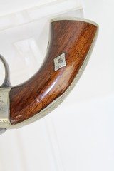 ENGRAVED Antique DURS EGG Pepperbox Revolver - 12 of 14