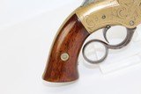 RARE, ENGRAVED Antebellum Antique VOLCANIC Pistol - 10 of 12