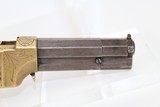 RARE, ENGRAVED Antebellum Antique VOLCANIC Pistol - 12 of 12
