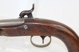 SCARCE Antique AMES U.S. NAVY Model 1842 Pistol - 11 of 12