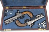 MATCHING Cased Antique BAYONET Equipped Pistols - 3 of 14
