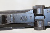 WWI “1918” Dated German LUGER P.08 Pistol by DWM - 12 of 17