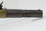 “THE YANKEE GUNSMITH” Antique A.B. FAIRBANKS Metal PERCUSSION Pocket Pistol Rare Pocket Pistol from Boston, Massachusetts! - 20 of 22