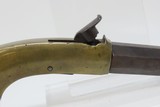 “THE YANKEE GUNSMITH” Antique A.B. FAIRBANKS Metal PERCUSSION Pocket Pistol Rare Pocket Pistol from Boston, Massachusetts! - 19 of 22