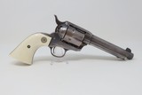 1901 SILVER PLATED Single Action Army “PEACEMAKER” .38-40 WCF Revolver C&R 1st Generation Colt SAA from 1901! - 14 of 17