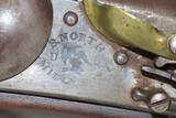 Antique SIMEON NORTH U.S. Model 1816 .54 Caliber Military FLINTLOCK Pistol
Early American Army & Navy Sidearm! - 5 of 17