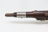Antique SIMEON NORTH U.S. Model 1816 .54 Caliber Military FLINTLOCK Pistol
Early American Army & Navy Sidearm! - 9 of 17