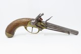 Antique REVOLUTIONARY WAR French Arsenal Made Model 1777 FLINTLOCK Pistol Predecessor to the First US Martial Pistol, the Model 1799! - 2 of 16