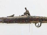 BARBARY COAST/MEDITERRANEAN Antique KABYLE Snaphaunce FLINTLOCK Musket
Unique North African SILVER ACCENTED Musket - 19 of 23