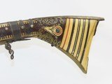 BARBARY COAST/MEDITERRANEAN Antique KABYLE Snaphaunce FLINTLOCK Musket
Unique North African SILVER ACCENTED Musket - 18 of 23