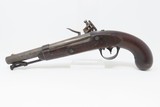 Antique ASA WATERS US Model 1836 .54 Caliber Smoothbore FLINTLOCK Pistol STANDARD ISSUE of the MEXICAN-AMERICAN WAR! - 15 of 18