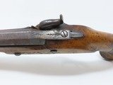 GERMANIC Antique I. TURKIN of WALDSEE Percussion .54 Caliber BELT PISTOL 1840s Large Pistol with Octagonal Barrel - 7 of 18