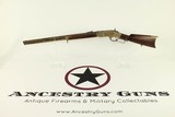 Antique Ulrich Engraved Winchester Model 1866 Lever Action Rifle Inscribed to Noble Spanish Family - 17 of 25
