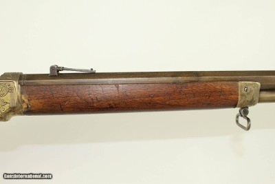 Antique Ulrich Engraved Winchester Model 1866 Lever Action Rifle Inscribed to Noble Spanish Family - Image 12 of 25