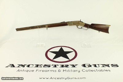 Antique Ulrich Engraved Winchester Model 1866 Lever Action Rifle Inscribed to Noble Spanish Family - Image 17 of 25