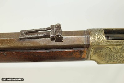 Antique Ulrich Engraved Winchester Model 1866 Lever Action Rifle Inscribed to Noble Spanish Family - Image 25 of 25