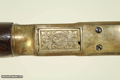 Antique Ulrich Engraved Winchester Model 1866 Lever Action Rifle Inscribed to Noble Spanish Family - Image 8 of 25