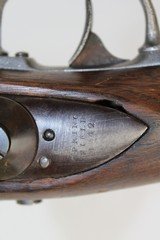SCARCE Antique SPRINGFIELD M1840 Flintlock Musket - 9 of 16