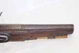Elegant EUROPEAN Antique FLINTLOCK Belt Pistol - 5 of 14