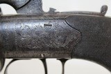 BRITISH Antique Single Action PEPPERBOX Revolver - 6 of 14