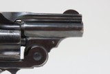 SMITH & WESSON .38 S&W Safety HAMMERLESS 5th Model C&R “SNUB NOSE” Revolver PROVENANCE: Dr. Gerald Klaz Collection - 18 of 18