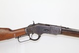 Antique WINCHESTER 1873 Lever Action .44 CARBINE - 2 of 17