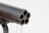 “PEPPERBOX” Deringer PISTOL Antique REMINGTON-ELLIOT .22 Caliber Rimfire 5-Shot Ring Trigger Deringer Type Pistol - 5 of 17