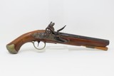 COLONIAL Flintlock Pistol by WILLETS British ELIOTT DRAGOON PATTERN 1759 British Design but NOT British Proofed! - 1 of 15