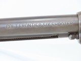 SAN FRANCISCO Lettered Antique COLT FRONTIER SIX-SHOOTER 44-40 WCF Revolver Western Shipped 1898 Colt FRONTIER .44-40 - 8 of 22