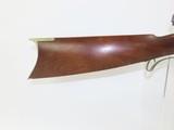 1850s Antique BOY’S LONG RIFLE .32 Caliber Percussion NEW YORK German Silver Less than a Yard Long! - 3 of 17