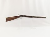 1850s Antique BOY’S LONG RIFLE .32 Caliber Percussion NEW YORK German Silver Less than a Yard Long! - 2 of 17