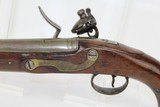 BRITISH Antique LIGHT DRAGOON Flintlock Pistol - 9 of 10