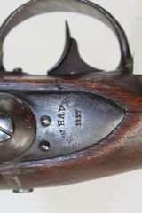 Antique WHITNEY Contract M1822 FLINTLOCK Musket - 9 of 15