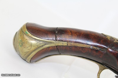18th Century ITALIAN Flintlock Pistol by GIRONIMO - Image 3 of 13