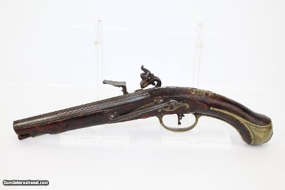 18th Century ITALIAN Flintlock Pistol by GIRONIMO - Image 10 of 13