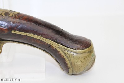 18th Century ITALIAN Flintlock Pistol by GIRONIMO - Image 11 of 13