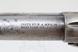 1906 COLT Single Action Army “PEACEMAKER” .38-40 WCF Caliber Revolver C&R .38 WCF Colt 6-Shooter Made in 1906! - 10 of 18