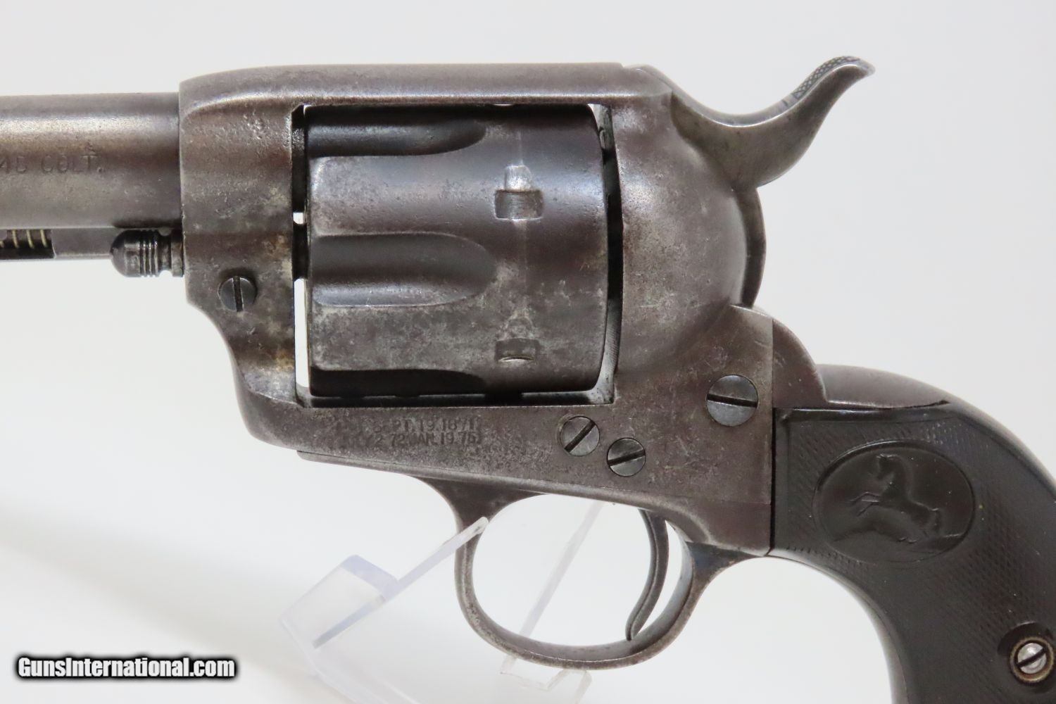 1900 COLT Single Action Army PEACEMAKER Chambered in .45 COLT Revolver ...