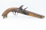 NAPOLEONIC Antique DUTCH Sea Service FLINTLOCK Military Pistol .69 Caliber Early-1800s Large Bore Sidearm! - 1 of 16