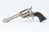 Antique COLT “PEACEMAKER” SAA .32-20 WCF BLACK POWDER Frame Revolver WILD WEST .32 WCF Colt 6-Shooter Made in 1887! - 4 of 21