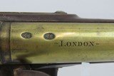 1700s BRASS BARREL FLINTLOCK BLUNDERBUSS Seven Years War, Revolutionary War 18th Century London Proofs - 9 of 17