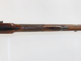 Germanic JAEGER RIFLE Antique ENGRAVED and CARVED
Nice Checkered Jaeger Patchbox! - 8 of 20