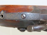 Germanic JAEGER RIFLE Antique ENGRAVED and CARVED
Nice Checkered Jaeger Patchbox! - 13 of 20
