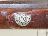Germanic JAEGER RIFLE Antique ENGRAVED and CARVED
Nice Checkered Jaeger Patchbox! - 14 of 20