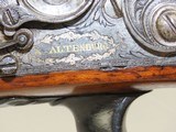 Ornate GERMANIC Double by GMEINER Rifle & Shotgun Combination .62 Caliber Engraved, Inlaid, and Carved Big Game Double Gun! - 7 of 24
