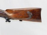 Ornate GERMANIC Double by GMEINER Rifle & Shotgun Combination .62 Caliber Engraved, Inlaid, and Carved Big Game Double Gun! - 3 of 24