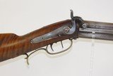WILLIAMSPORT, PENNSYLVANIA Double Rifle by JOHN TROUT Antique .45 Caliber
Over/Under - 4 of 17